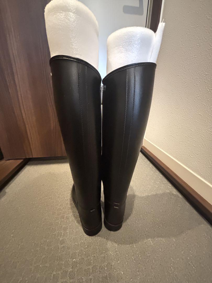 MACKINTOSH ブラック ロング　レインブーツ　美品
