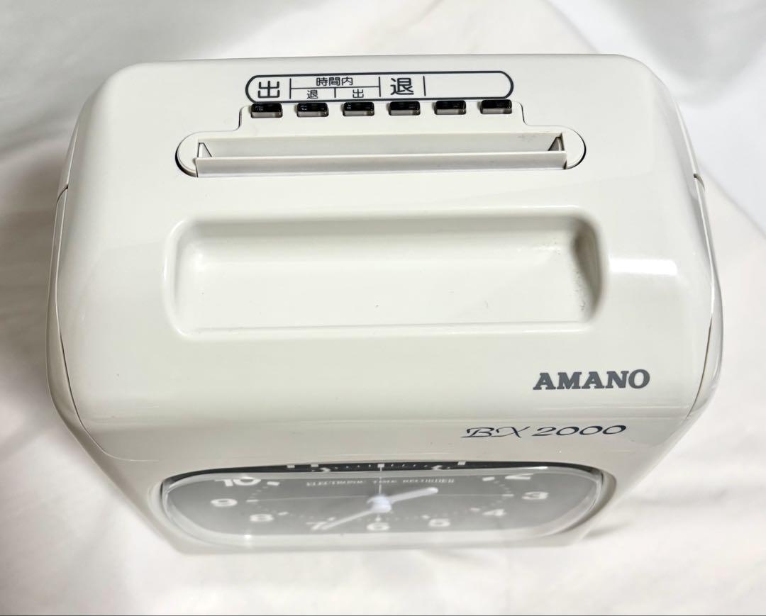 【美品、動作確認済】AMANO タイムレコーダー BX2000