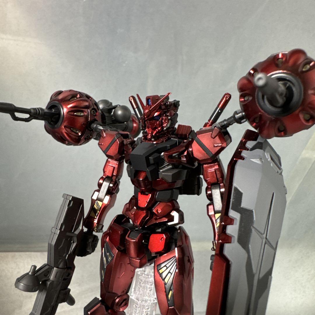 HG 赤いガンダム　ジークアクス　キャンディ&グラデーション塗装