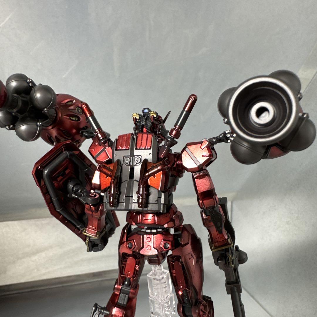 HG 赤いガンダム　ジークアクス　キャンディ&グラデーション塗装