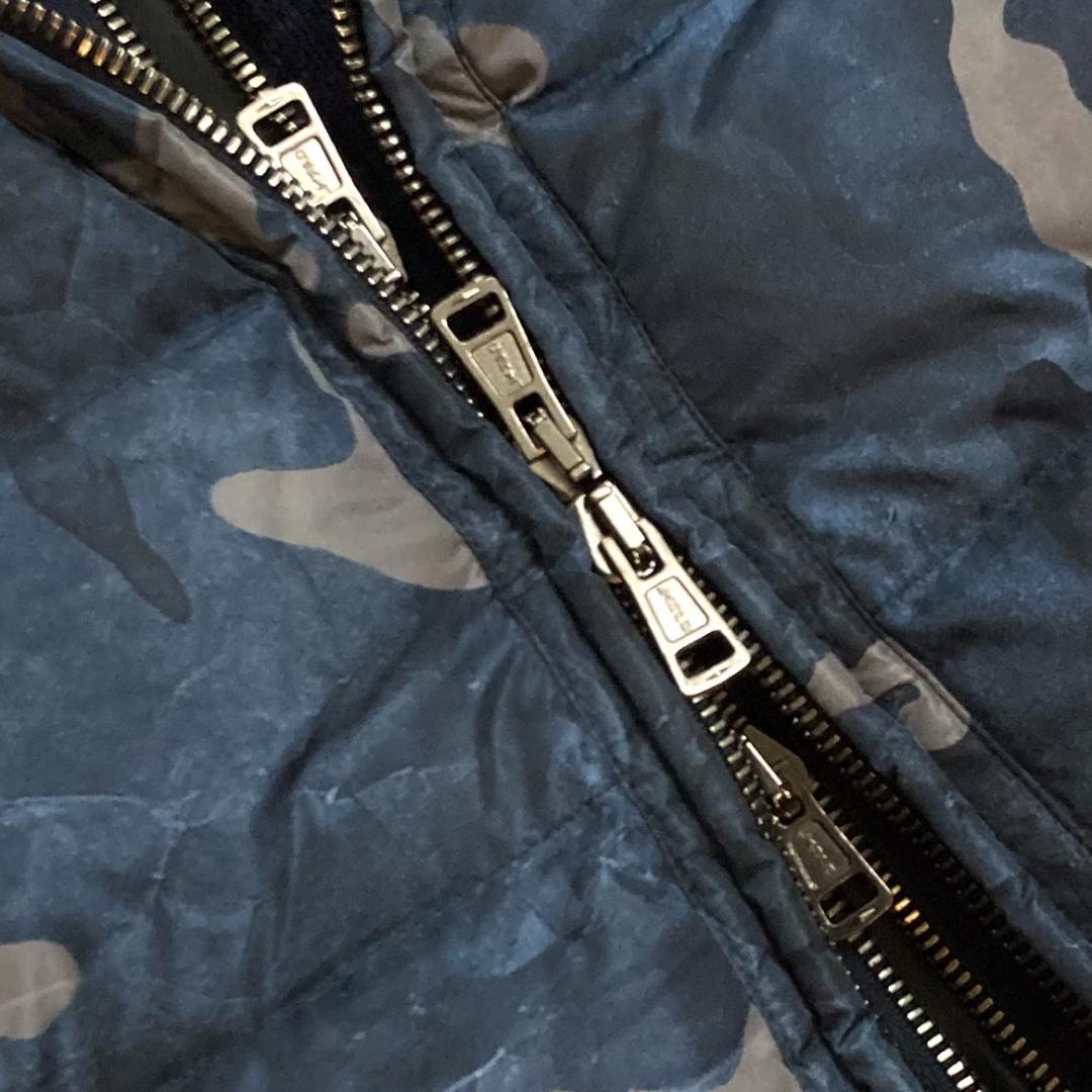 定価15万 AKM LIMONTA CAMO BORDER SKIダウンベストM数回着用の美品