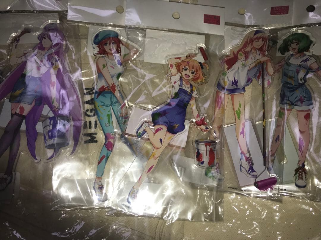 マクロスΔPOPUPランカ シェリル フレイア 美雲 カナメ アクリルスタンド