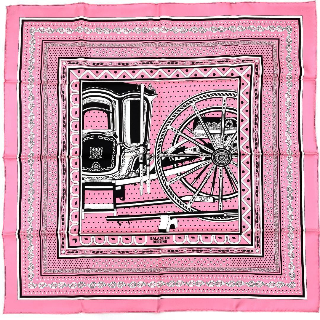 ✨️新品級✨️ エルメス カレ70 ベルリンヌ馬車に乗って レディース