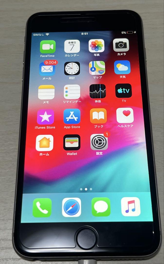Apple iPhone 6 plus グレー 本体