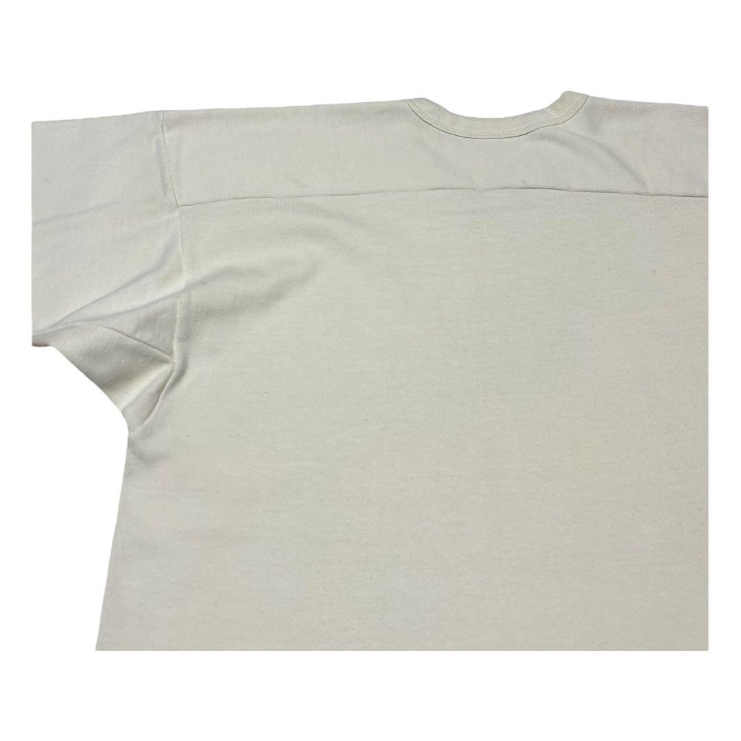 70s RUSSELL ATHLETIC フットボールTシャツ 金タグ XL表記