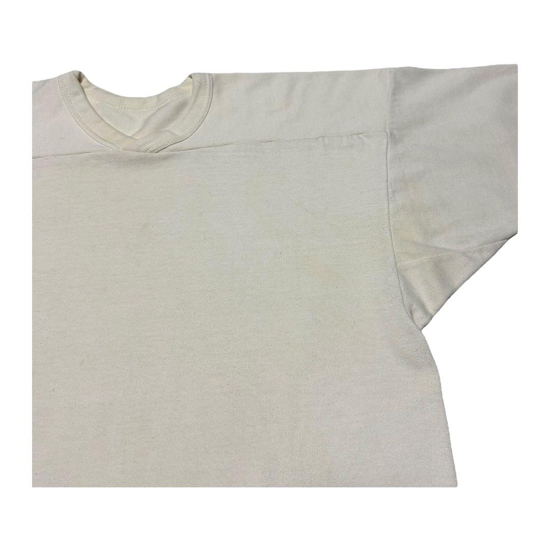 70s RUSSELL ATHLETIC フットボールTシャツ 金タグ XL表記
