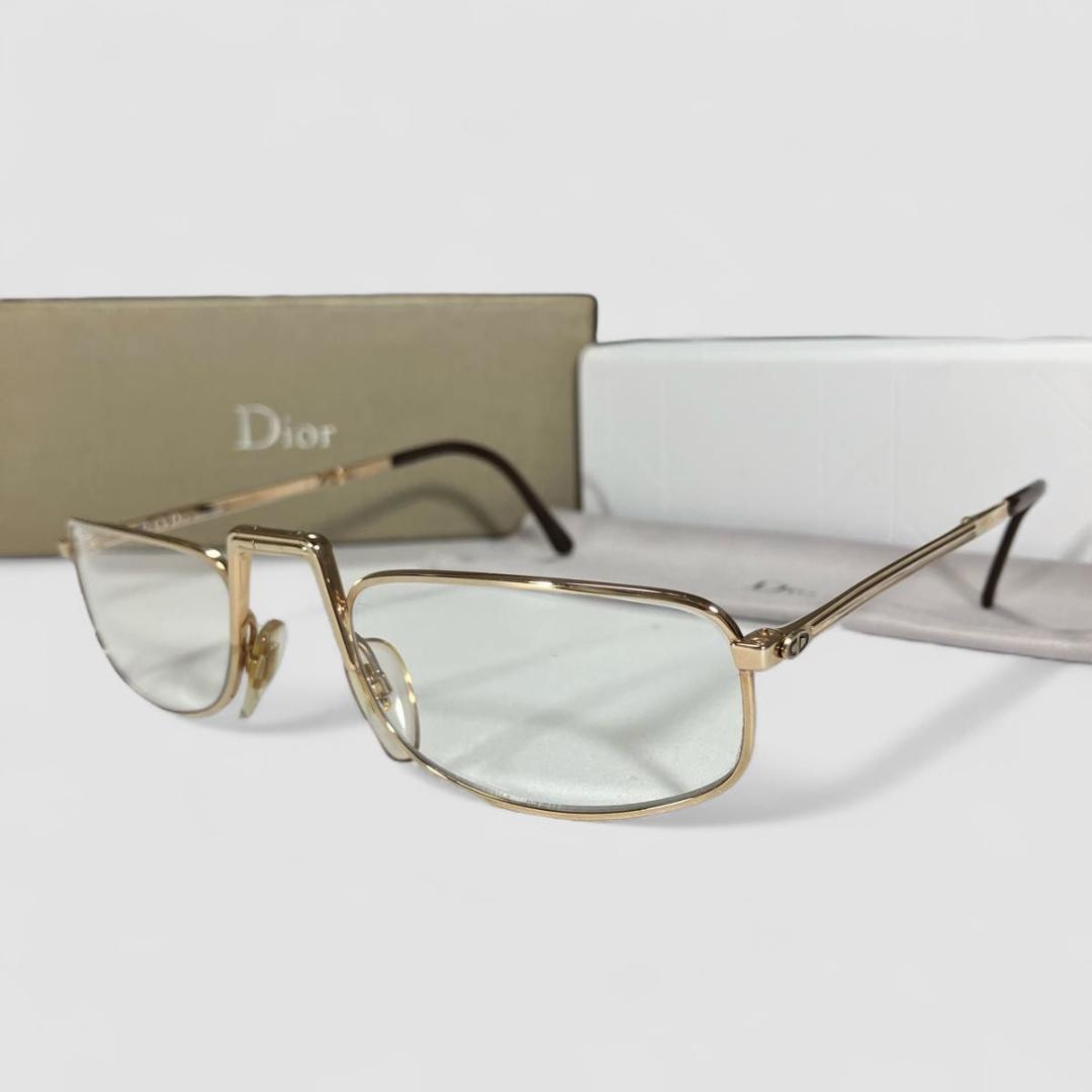 Christian Dior ディオール メガネ 度なし　折りたたみ式