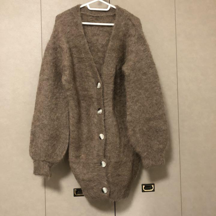 みは様 専用 Alpaca 2way Cardigan ロザリームーン