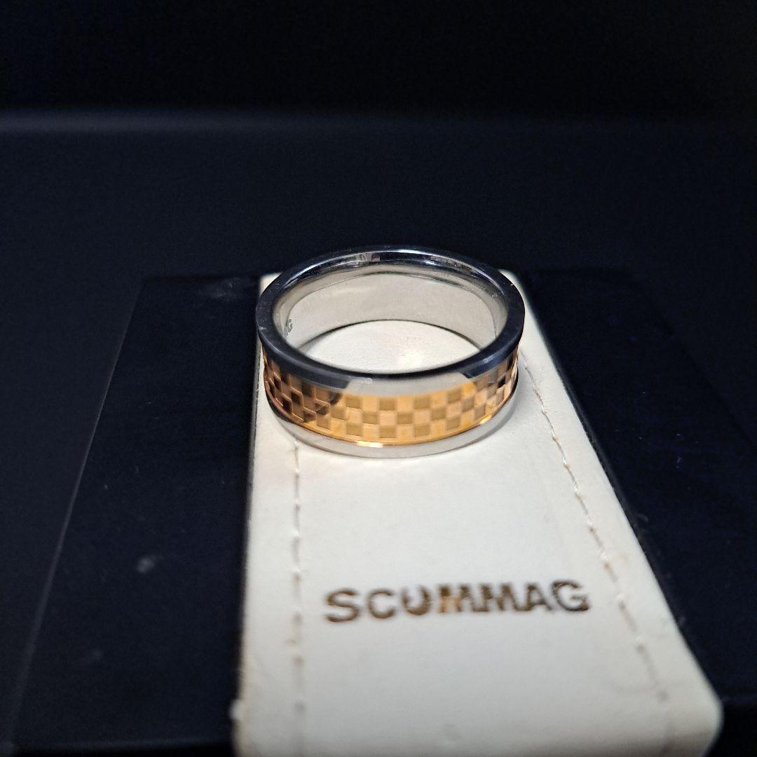 てるま　SCUMMAG　エスカマジー　18K　リング　指輪