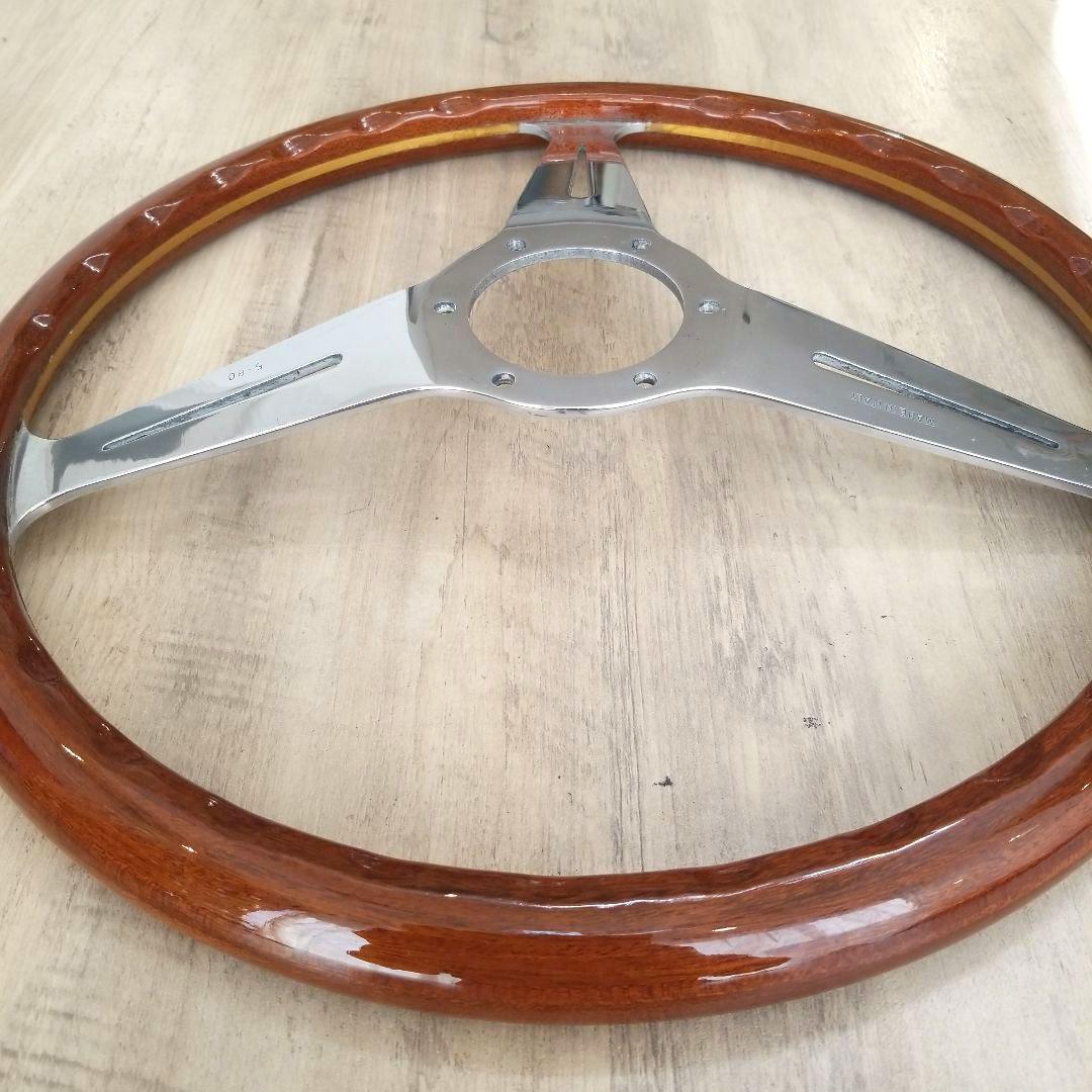 NARDI☆ナルディクラシックウッドポリッシュ/【当時物】ヴィンテージ 37Φ