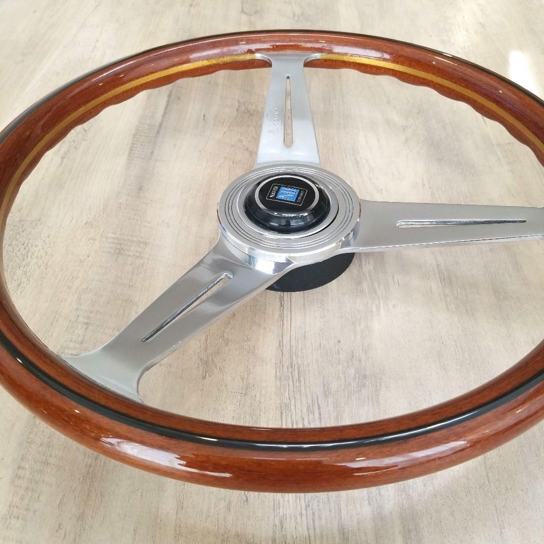 NARDI☆ナルディクラシックウッドポリッシュ/【当時物】ヴィンテージ 37Φ