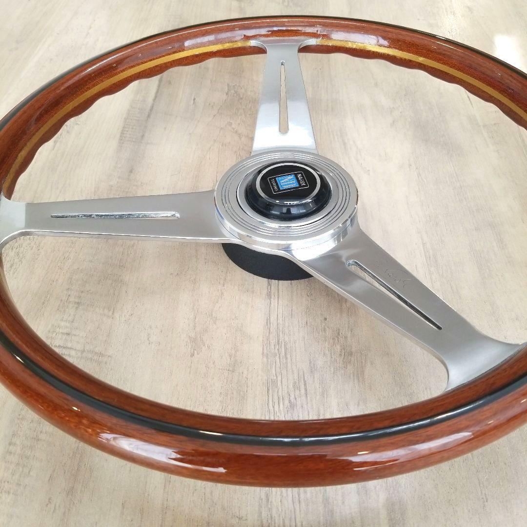 NARDI☆ナルディクラシックウッドポリッシュ/【当時物】ヴィンテージ 37Φ