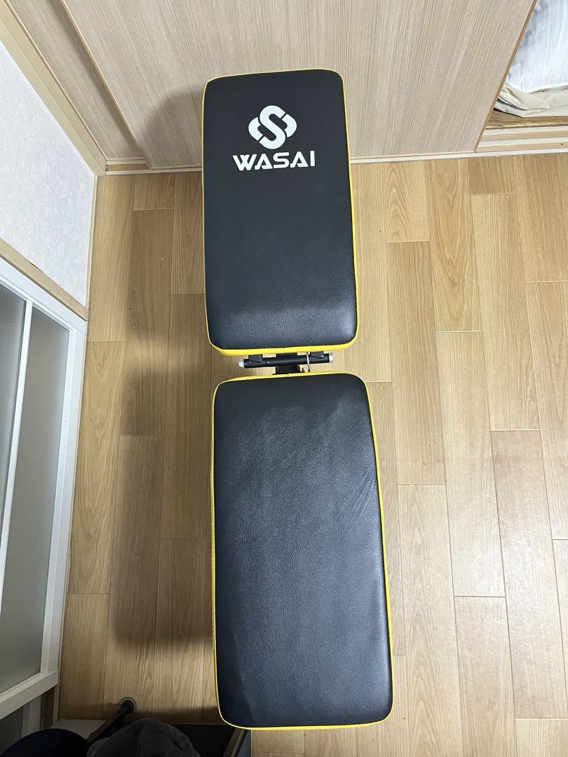 トレーニングベンチインクラインベンチ 折り畳み WASAI(ワサイ)mk600a