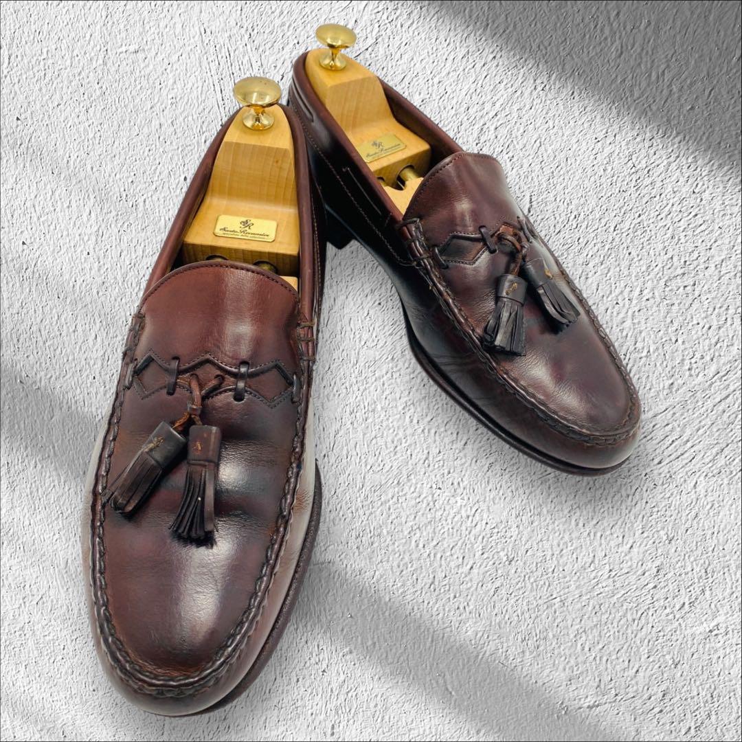 USA製 Johnston&Murphy レザーシューズ タッセルローファー
