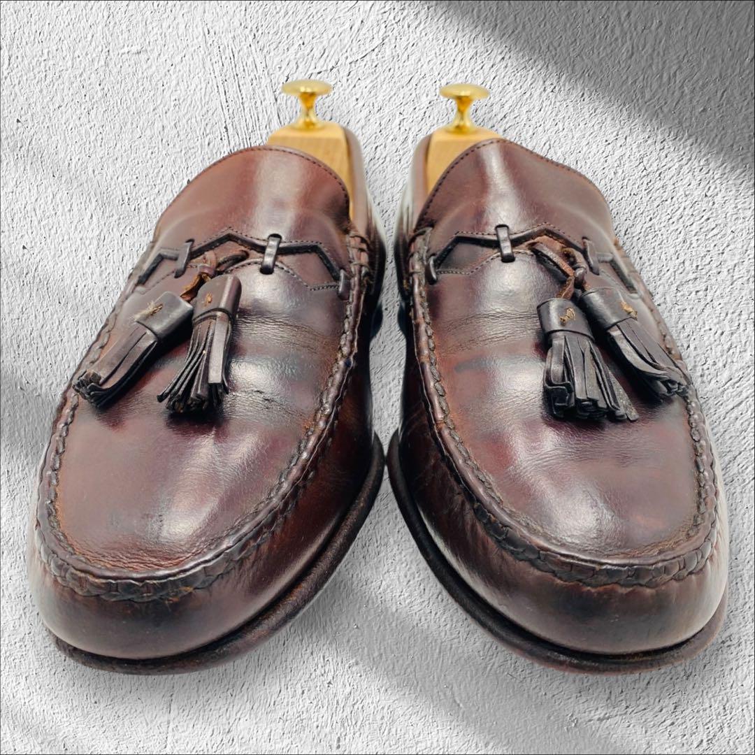 USA製 Johnston&Murphy レザーシューズ タッセルローファー