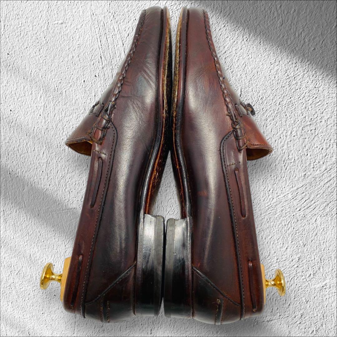 USA製 Johnston&Murphy レザーシューズ タッセルローファー
