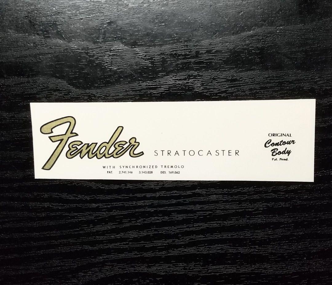 570円 在庫一掃 補修用デカール 66-68 Fender STRATOCASTER