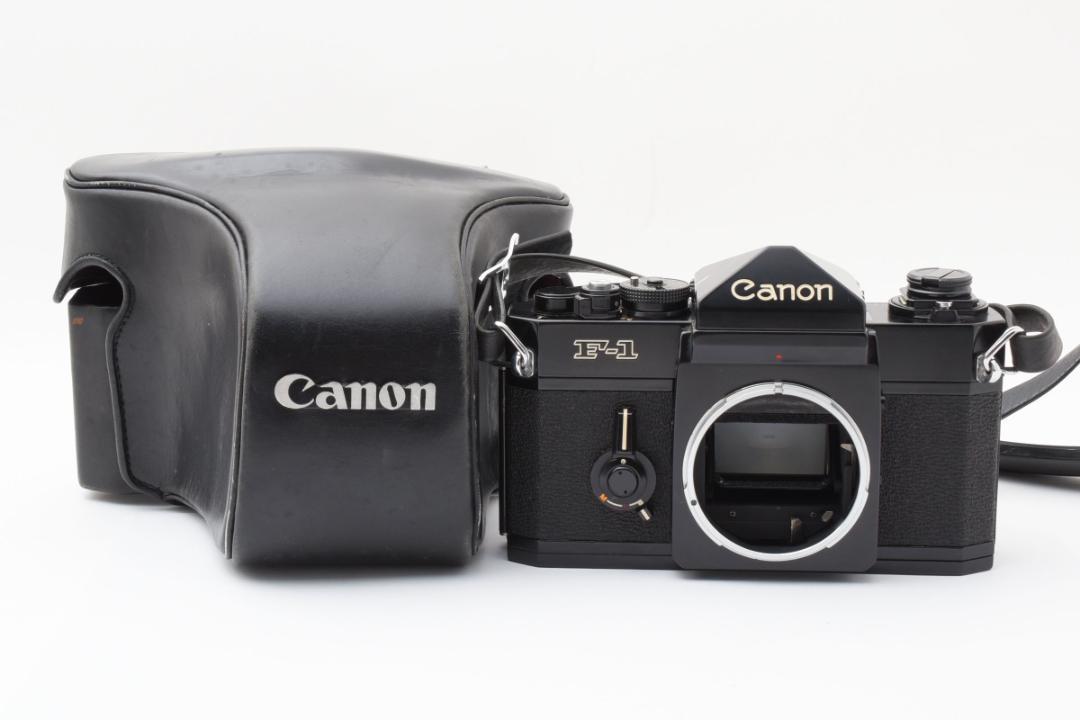 超美品 CANON F-1 ブラック アイレベル モルト新品交換済 B763 超美品 CANON F-1 ブラック アイレベル モルト新品交換済 B763
