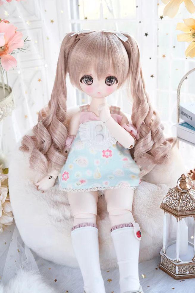 AX778 BJD 1/3 人形 ドール 用ウィッグ カツラ 耐熱