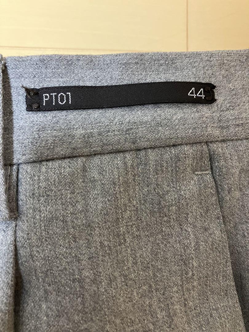 PT01 PTtorino wool cashmereスラックス