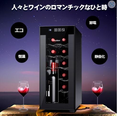sale 新品 12本収納 ワインセラー 2台ペルチェ静音式　縦置き横置き対応