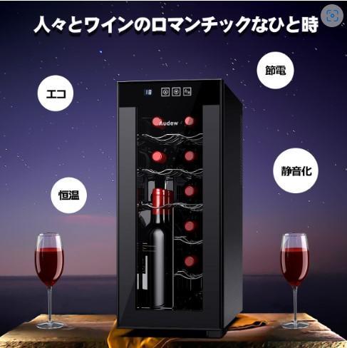 sale 新品 12本収納 ワインセラー 2台ペルチェ静音式　縦置き横置き対応