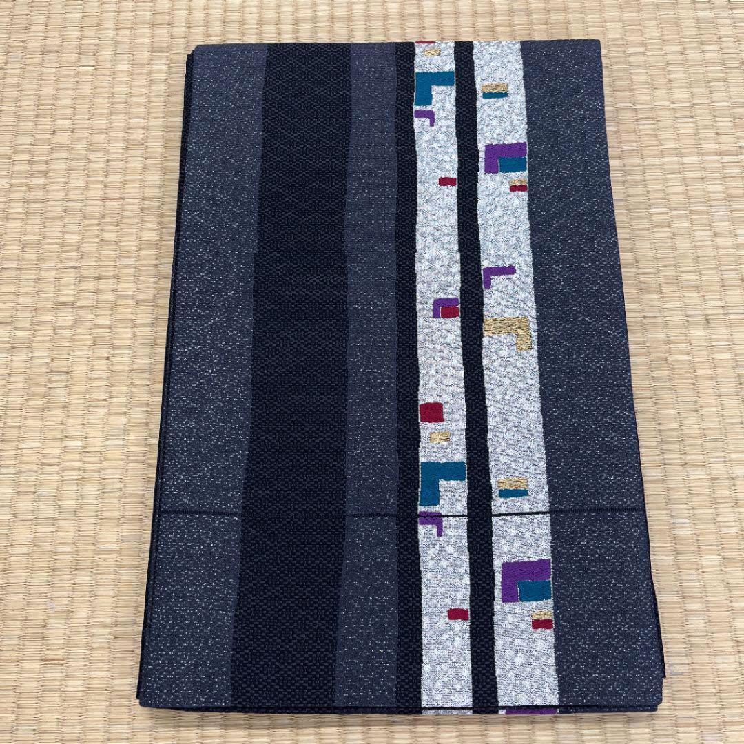 安い本物保証 正絹 名古屋帯 モダンアート VXet9-m78278694456 100%新品人気SALE