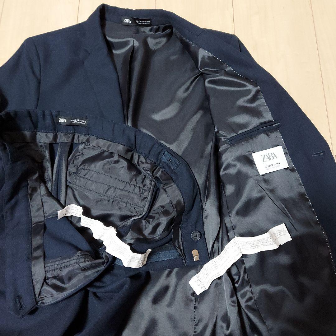ZARA 卒業式スーツ シャツ ネクタイ4点セット 164cm