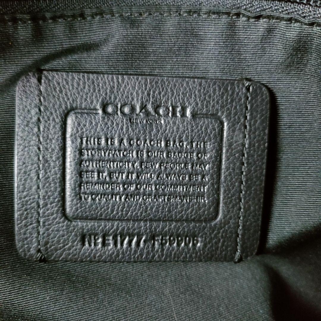 COACH コーチ リュック 迷彩 カモ柄 PVC 本革 ワッペン 状態良好♪