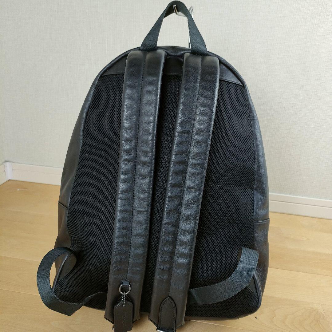 COACH コーチ リュック 迷彩 カモ柄 PVC 本革 ワッペン 状態良好♪