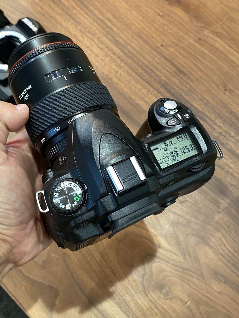 Nikon デジタル一眼レフ D70 と　D50 トキナー70-210 動作品 Nikon デジタル一眼レフ D70 と D50 トキナー70-210 動作品