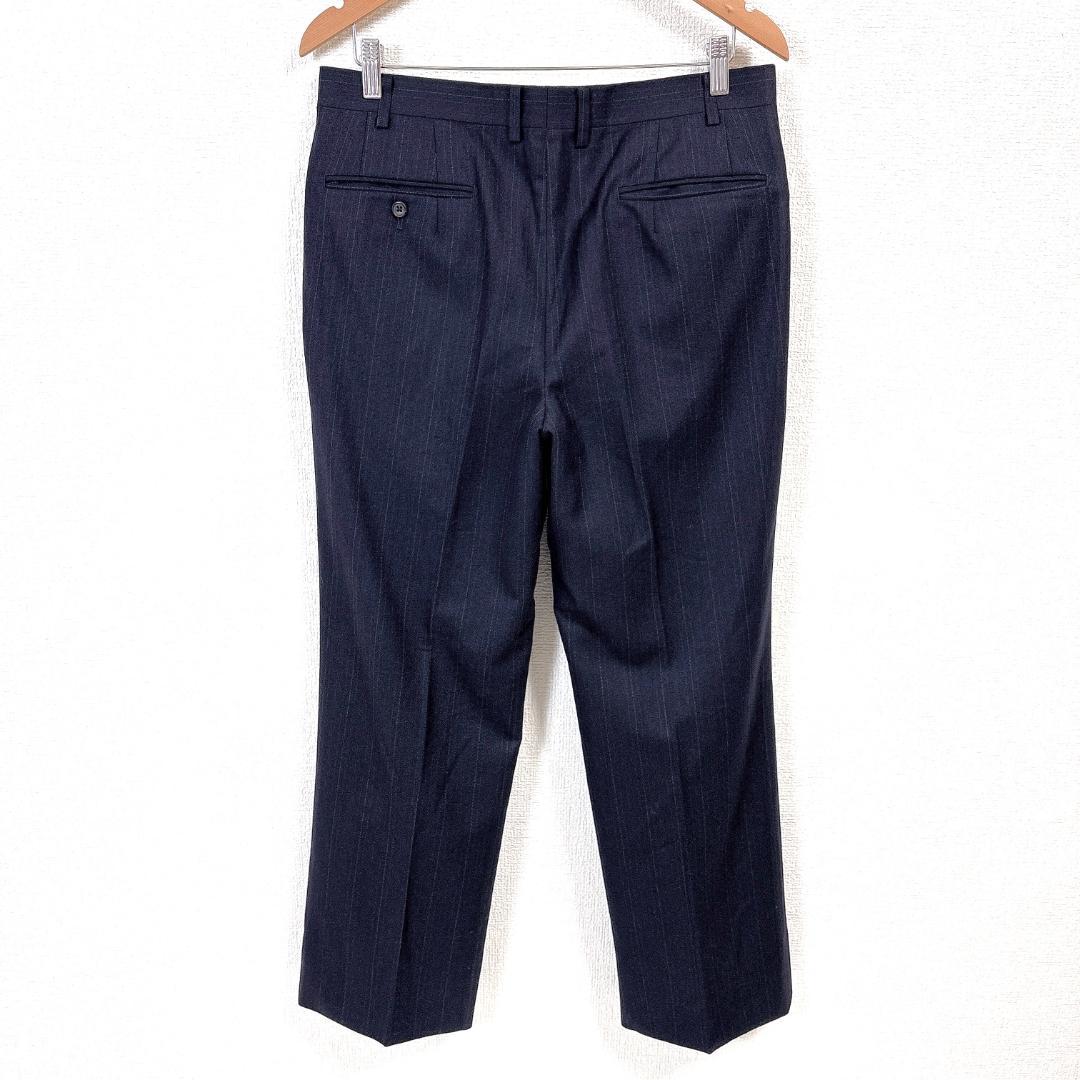 Burberrys スーツセットアップ ダブル 175A6 ネイビー ストライプ