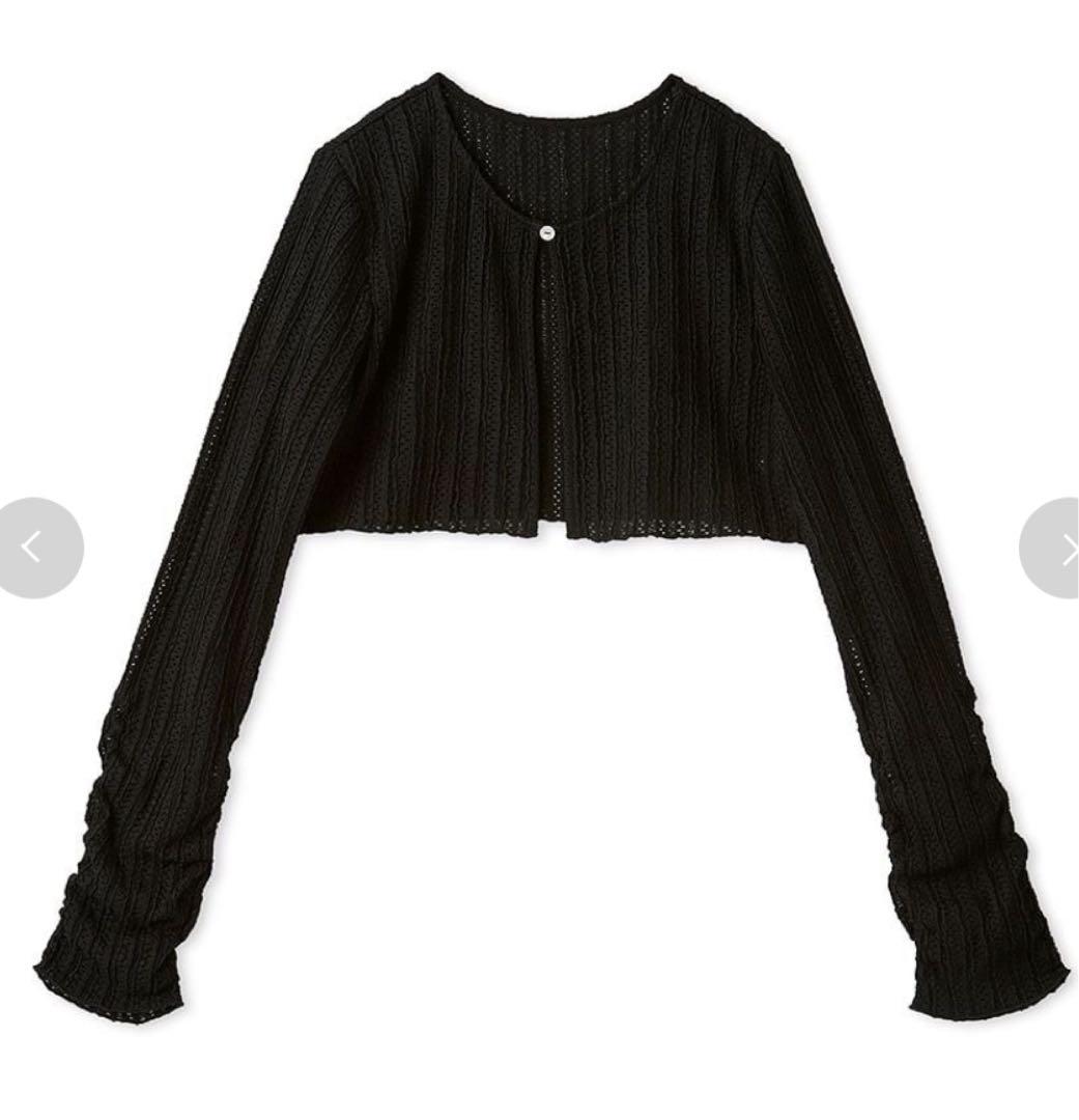 JENNIE❤︎ 専用snidel SNIDEL クロップドカーデ　黒