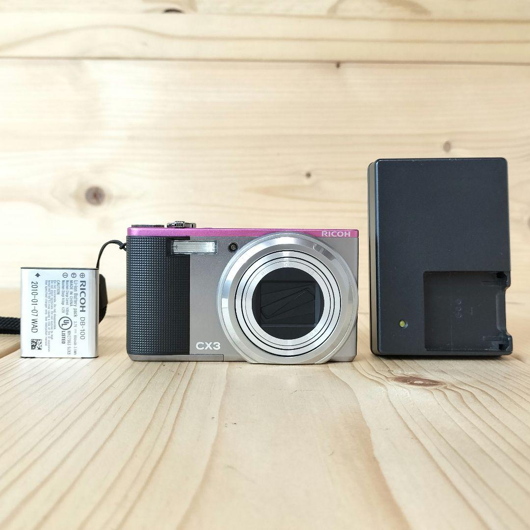 ★動作確認済、セット品★RICOH リコーCX3 ☆動作確認済、美品、シャッター少☆RICOH リコー CX3 - メルカリ