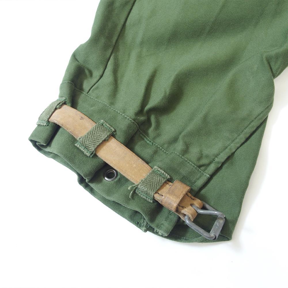 60's スウェーデン軍 カーゴパンツ ベルト付き ミリタリー 軍パン C48