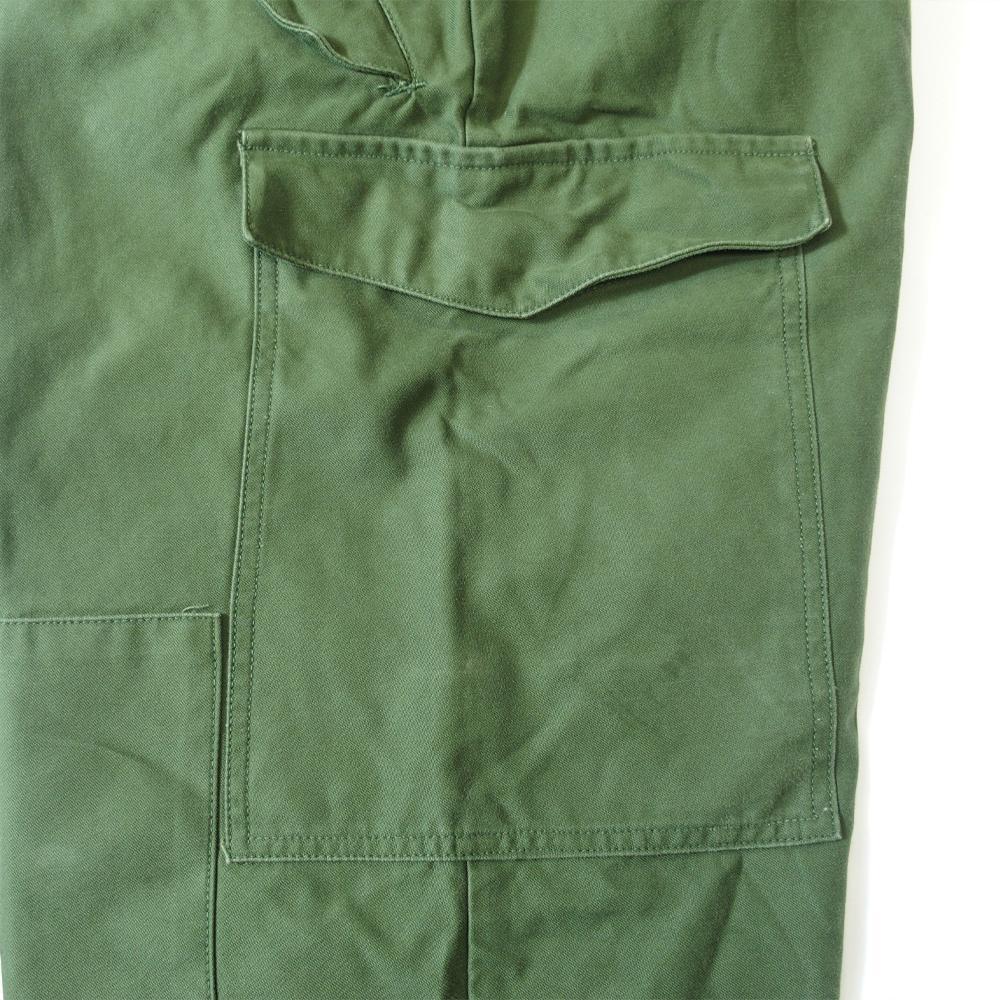 60's スウェーデン軍 カーゴパンツ ベルト付き ミリタリー 軍パン C48