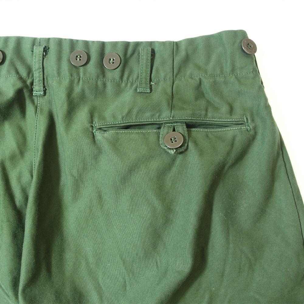 60's スウェーデン軍 カーゴパンツ ベルト付き ミリタリー 軍パン C48