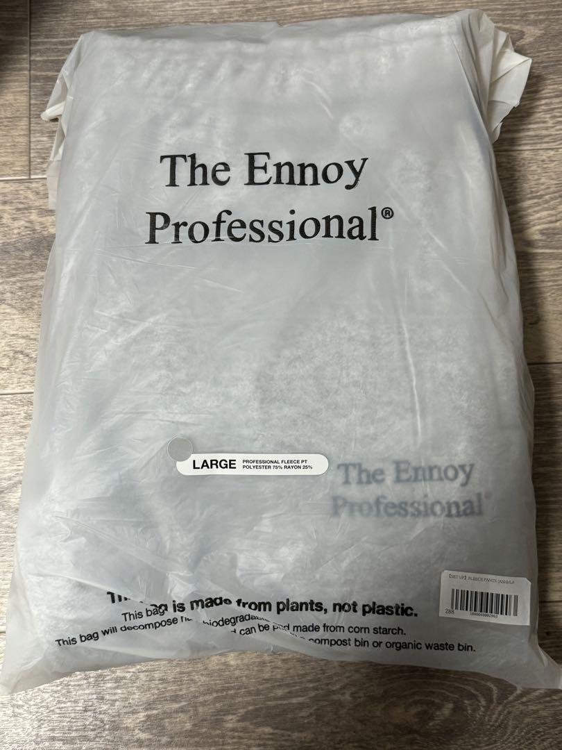 ennoy エンノイ CITY FLEECE パンツ　Lサイズ