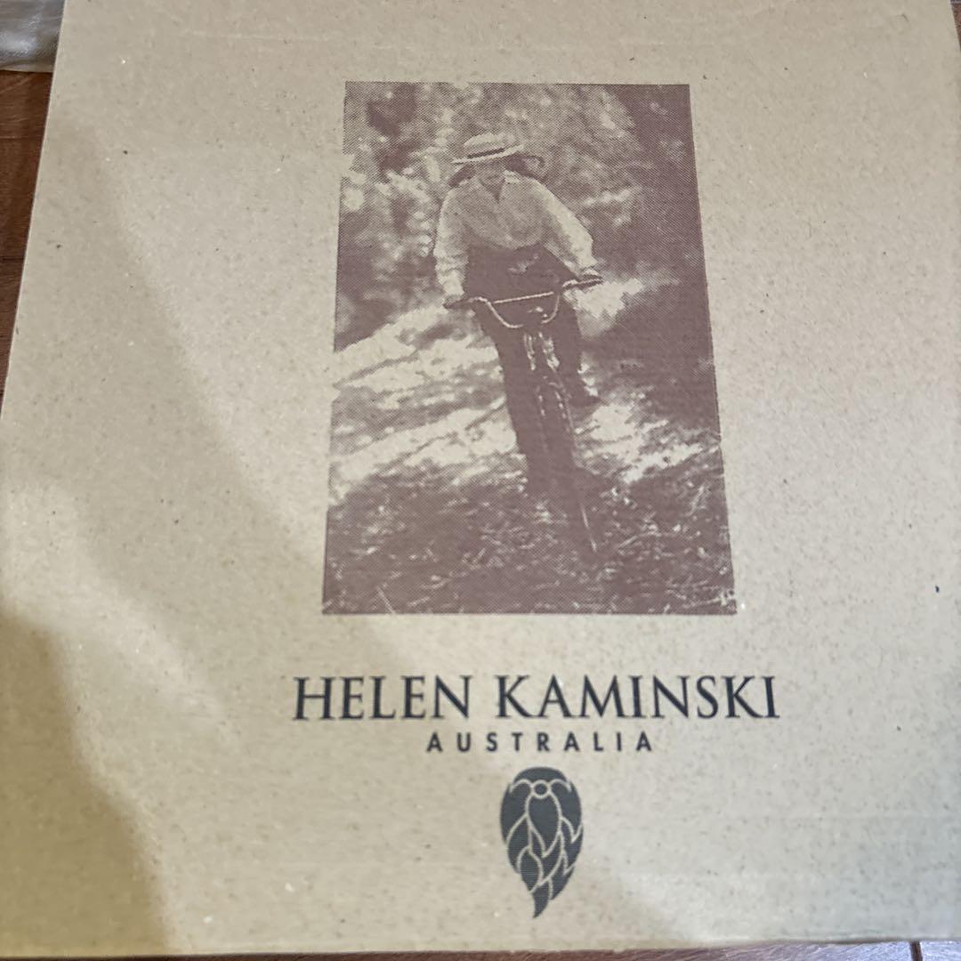 HELEN KAMINSKI ブラック麦わら帽子 ワンサイズ - メルカリ