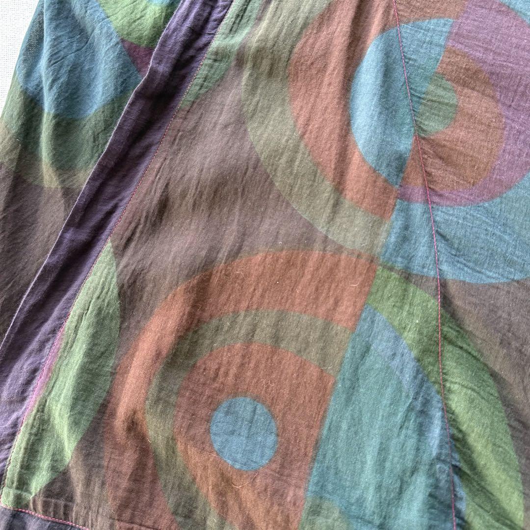 Sheer designed pullover long blouse