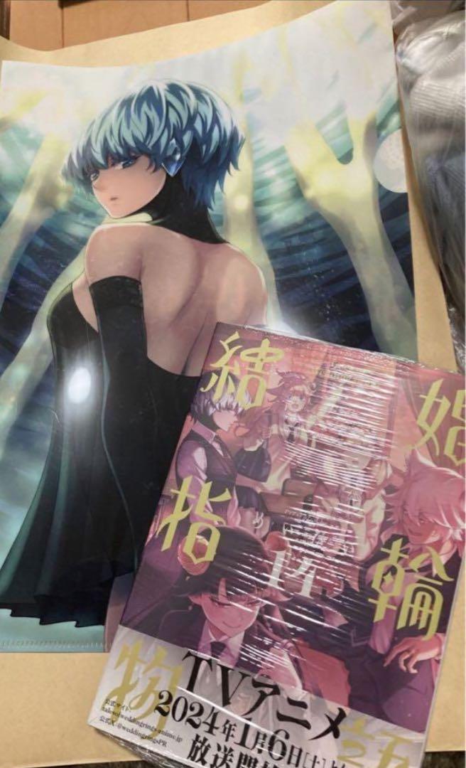 結婚指輪物語 クリアファイル6枚セット 新しい到着 2025年最新】結婚指輪物語 メルカリ - クリア