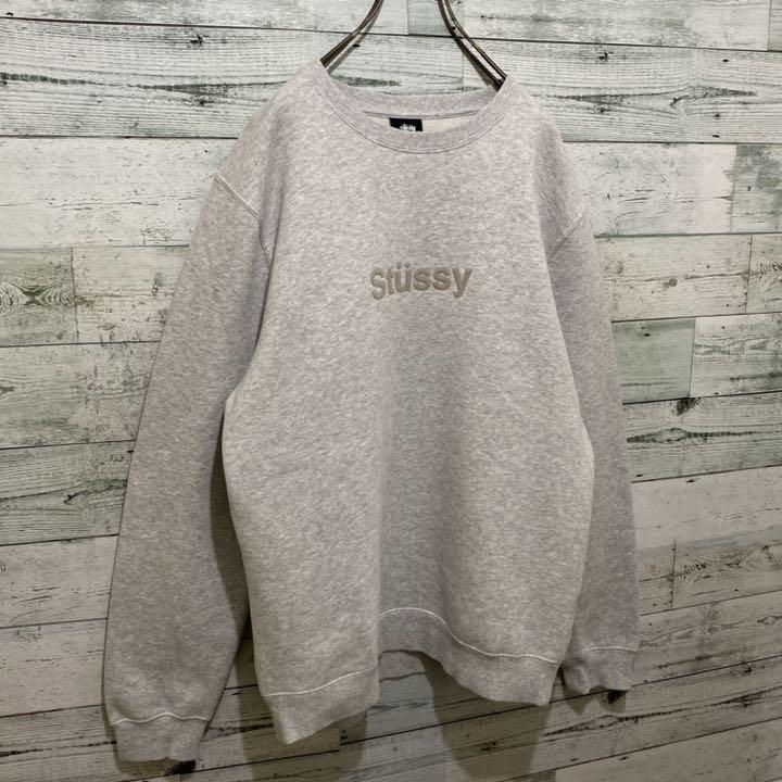 安い超歓迎 即完売モデル ステューシー センターロゴ 定番カラー スウェット 入手困難 piBMb-m78295055270 人気大人気