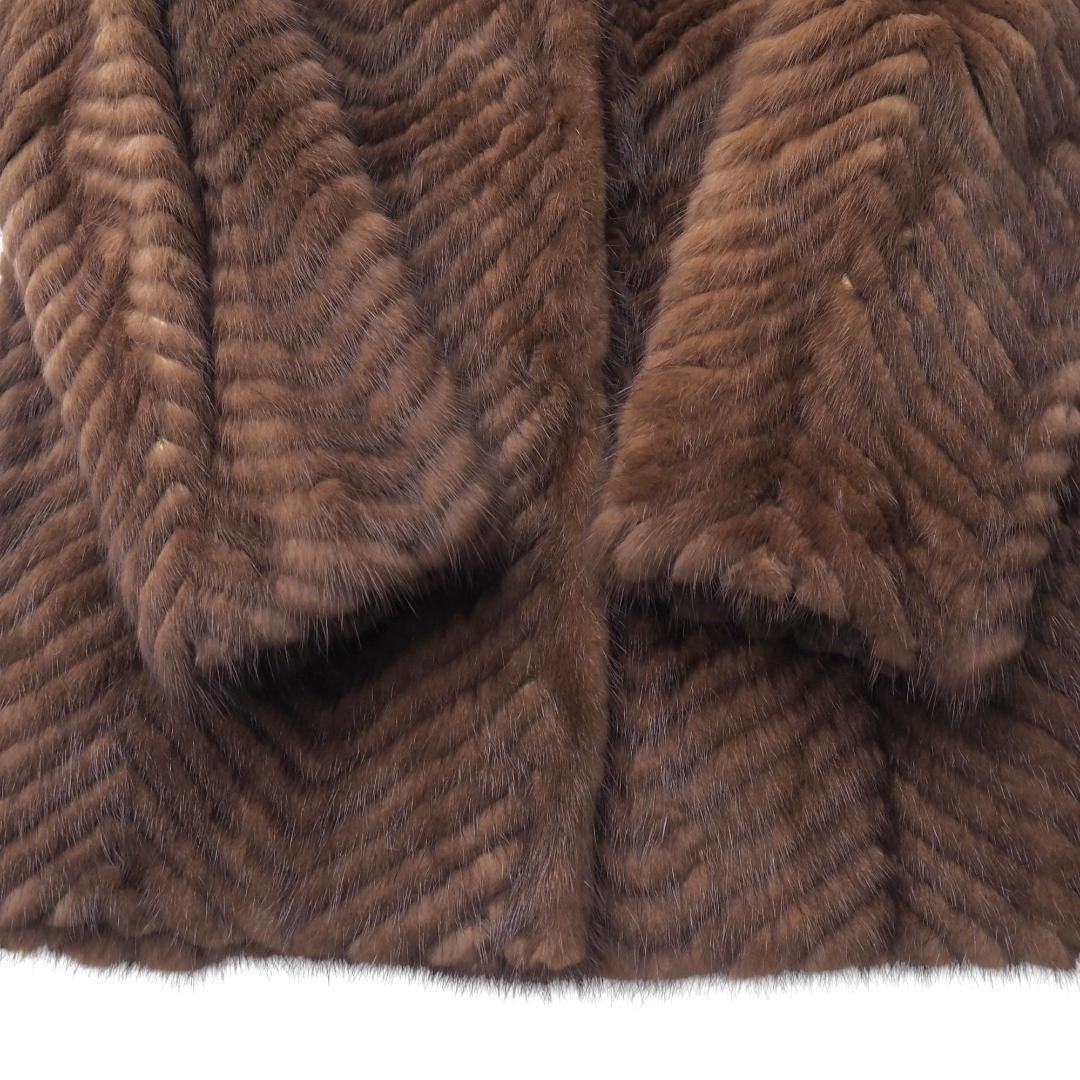 3.8千円からお値下げ◎FUR FLASH ミンク ファージャケット 11
