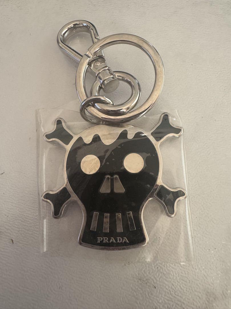 PRADA プラダ スカル ドクロ 髑髏 キーリング キーホルダー