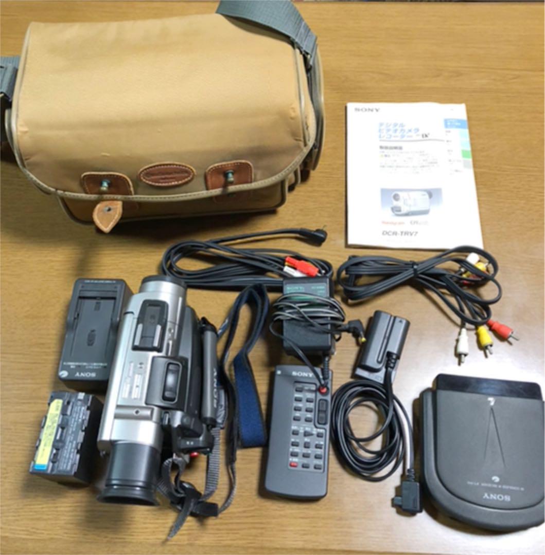 SONY デジタルビデオカメラレコーダー DCR-TRV7