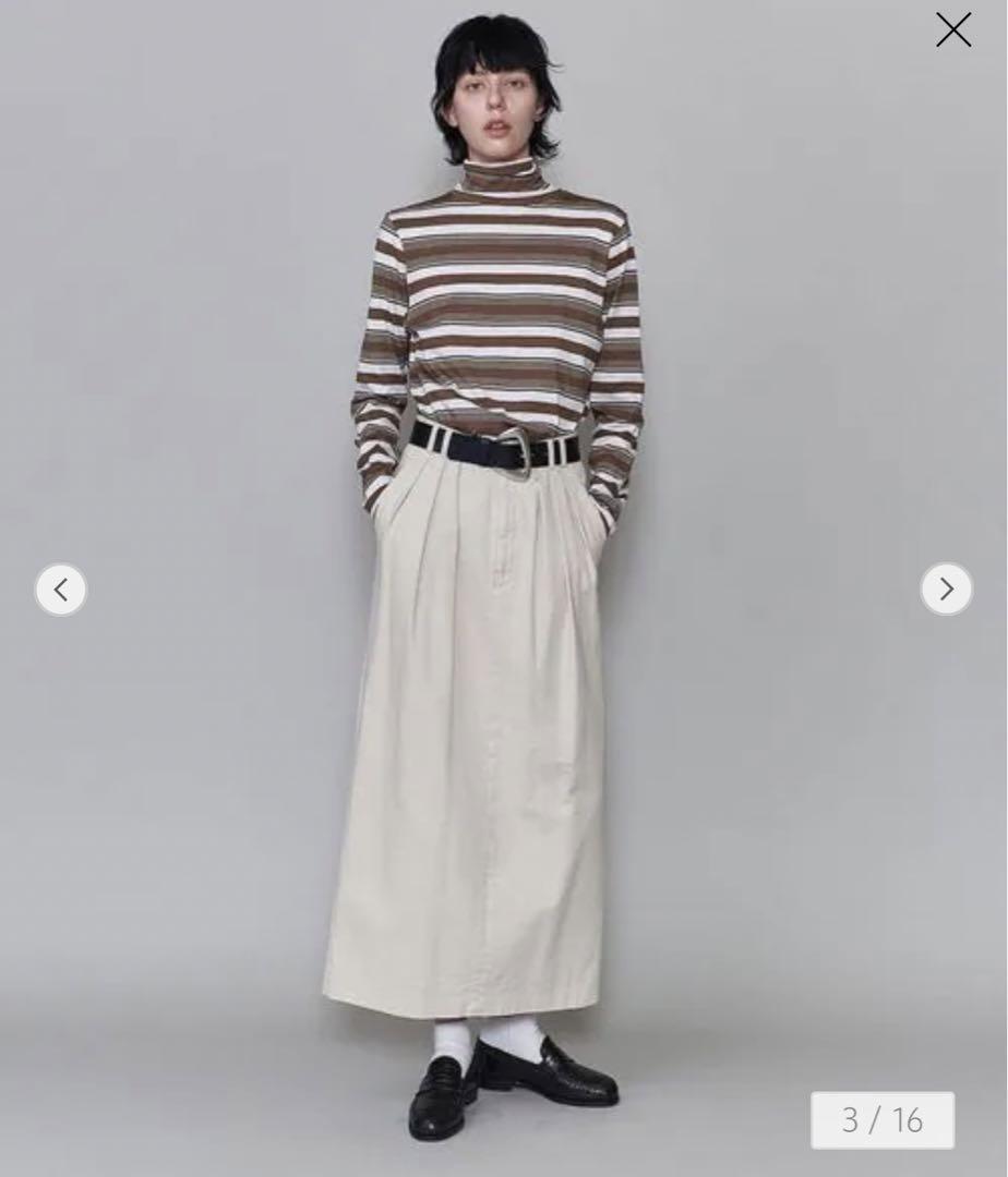 ROKU COTTON RAYON BIG SKIRT 38サイズ