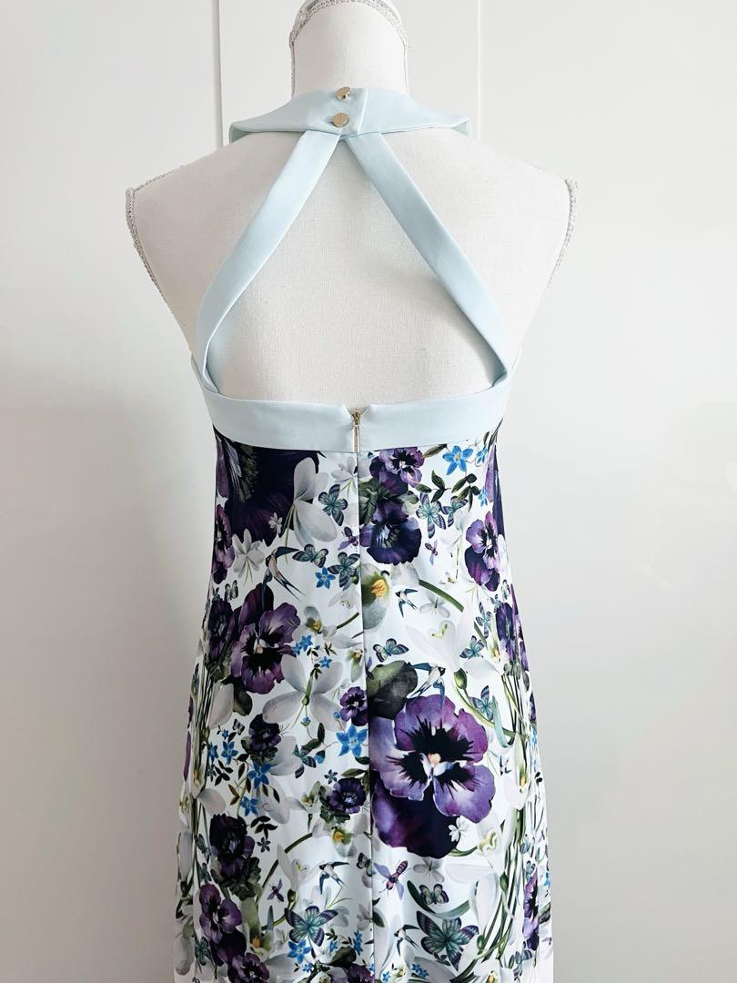 Ted Baker フラワープリント マキシドレス UK 8 - メルカリ