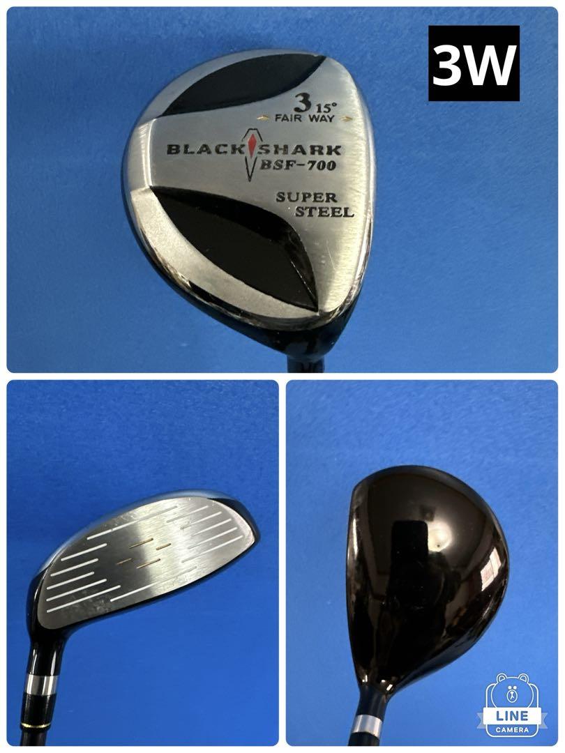 BLACK SHARK フルセットバッグ付き