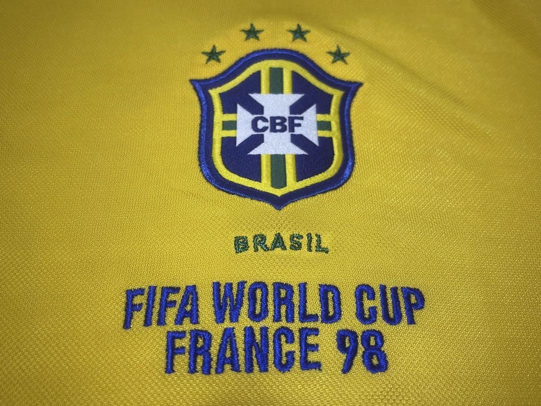 全ての ロナウド ブラジル代表 ナイキ 1998 未 タグ付 ユニフォーム W杯 ウェア