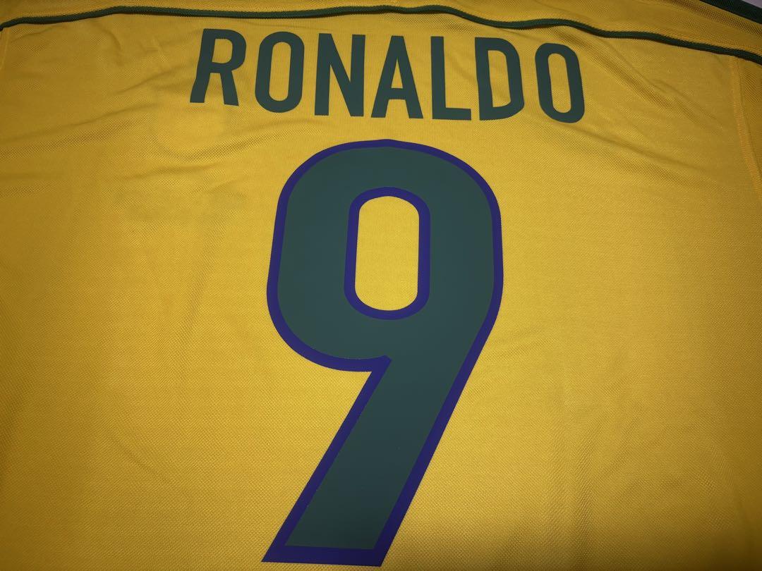ナイキ ブラジル代表 ロナウド 1998 W杯 ユニフォーム タグ付 未